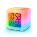 Tabletop Color changing Clock | Digital LED Alarm with Temperature/Day/Month/Date/Time/Alarm (Digital 1)